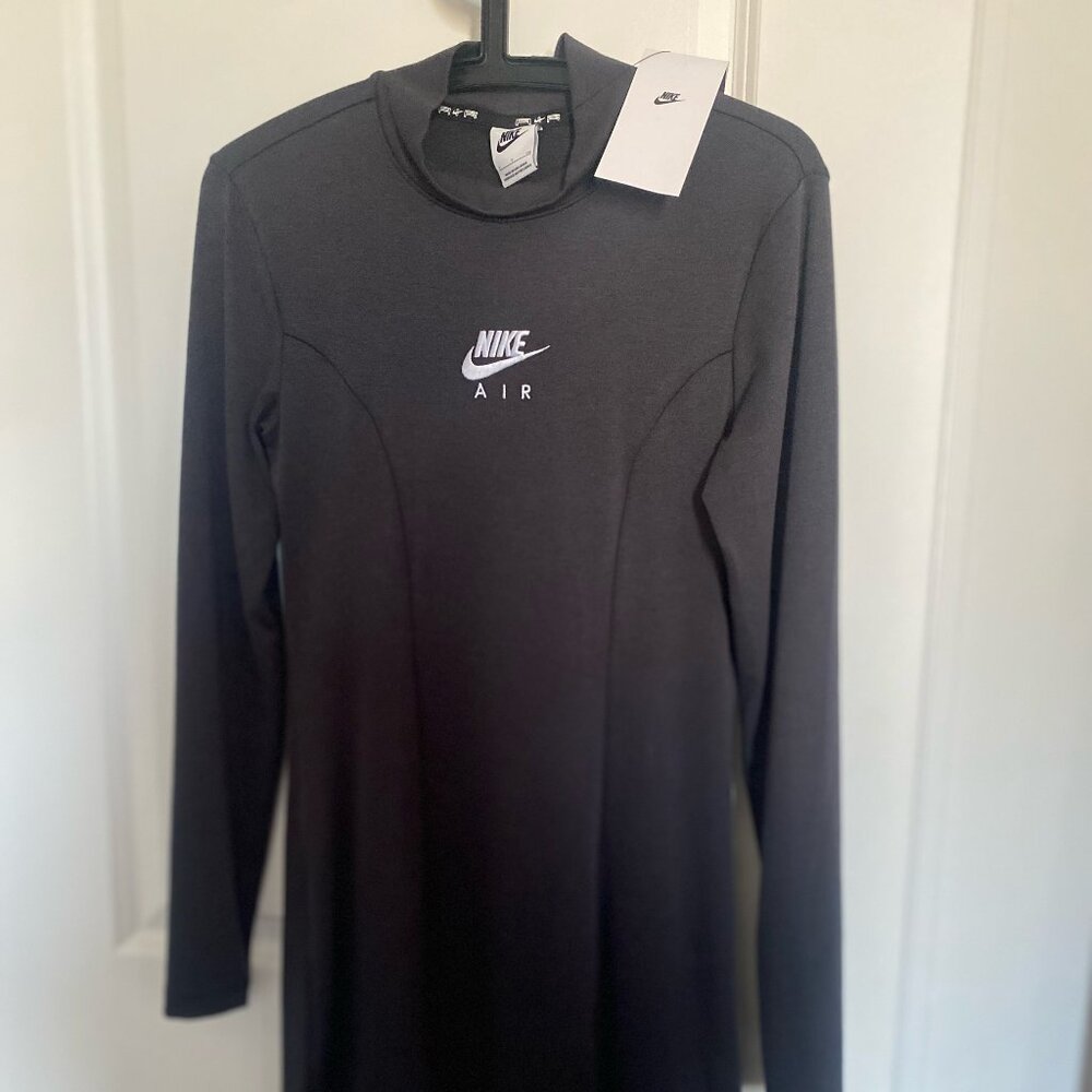 NEW NIKE DRESS BODYCON SMALL BLACK
